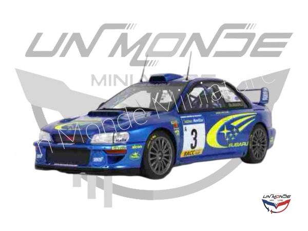 Subaru Impreza S6 WRC 2000 Blue Catalunya