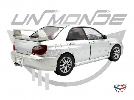 Subaru Impreza WRX STI 2003 Prenium Silver Effect