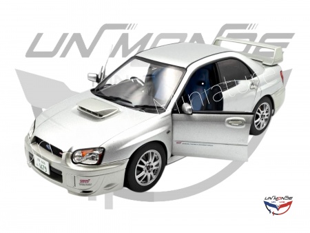 Subaru Impreza WRX STI 2003 Prenium Silver Effect