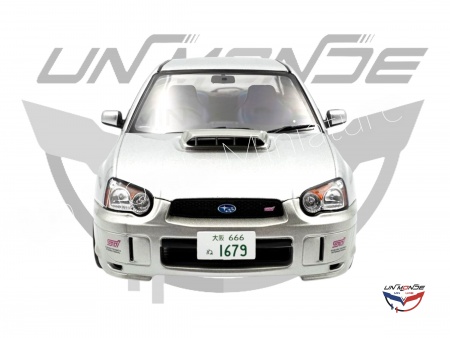 Subaru Impreza WRX STI 2003 Prenium Silver Effect
