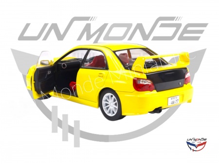 Subaru Impreza WRX STI Solido Works 2003 Yellow