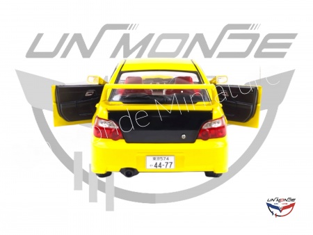 Subaru Impreza WRX STI Solido Works 2003 Yellow