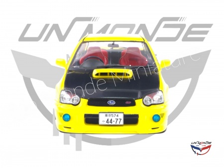 Subaru Impreza WRX STI Solido Works 2003 Yellow