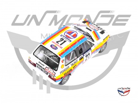 Talbot Samba Rally GR.B J.P BOUQUET TDC 1985 White