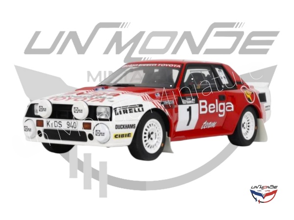 Toyota Celica Twin Cam J.KANKKUNEN 1985 White