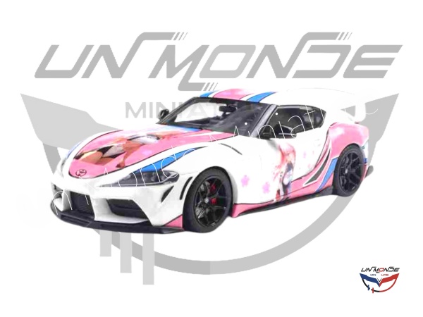 Toyota GR Supra Solido Works 2024 Itasha White