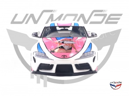 Toyota GR Supra Solido Works 2024 Itasha White