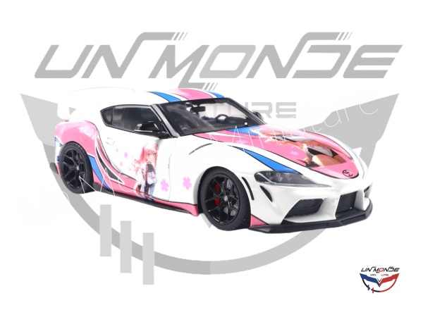Toyota GR Supra Solido Works 2024 Itasha White