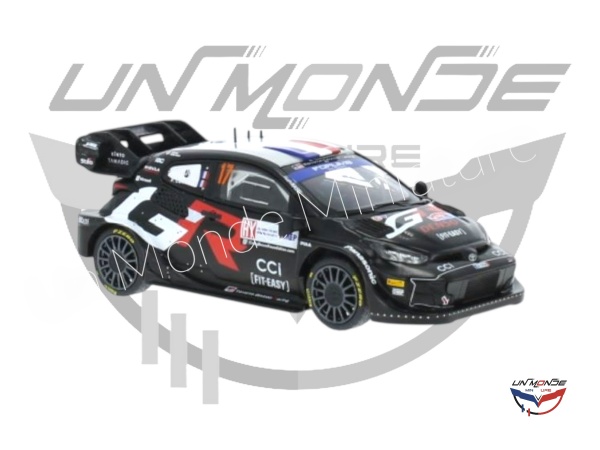 Toyota GR Yaris Rally1 Hybrid #17 Winner Rally Croatia 2024