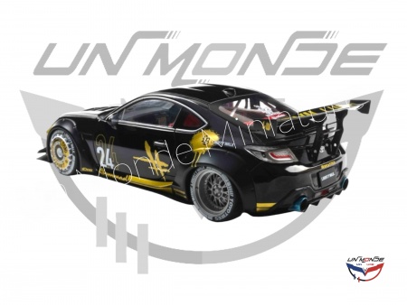 Toyota GR86 Liberty Walk Body Kit 2024 Gold and Black