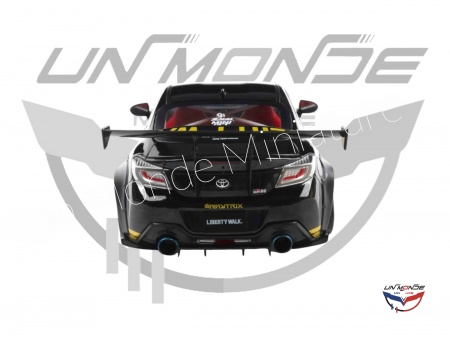 Toyota GR86 Liberty Walk Body Kit 2024 Gold and Black