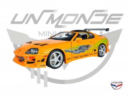 Toyota Supra MK4 A80 Fast and Furious 1 Brian Open Roof 2001