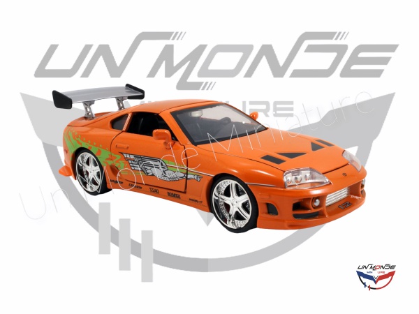 Toyota Supra Orange 1995