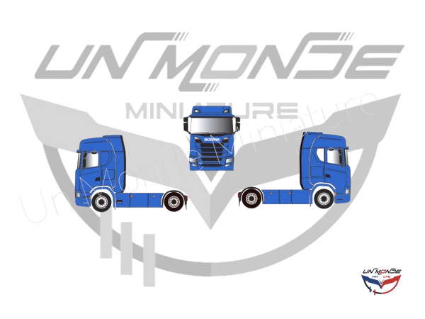 Tracteur Scania S500 Bleu Saphir