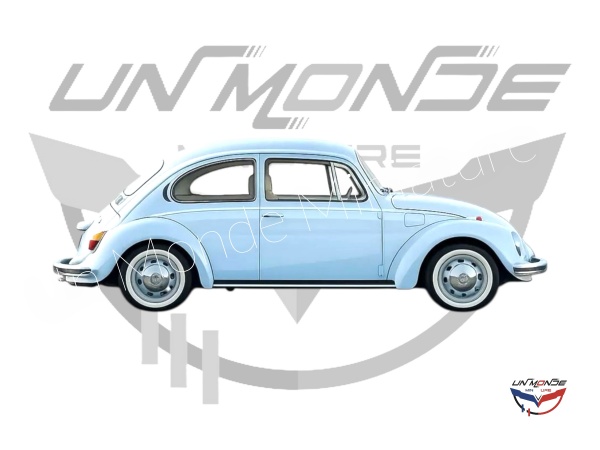 Volkswagen 1303 1973 Bleu Pastel