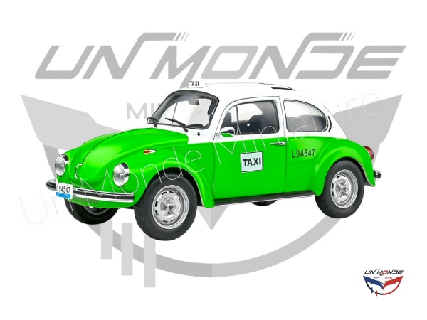 Volkswagen Beetle 1300 Mexican Taxi 1974 Green