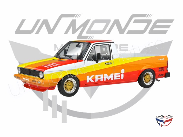 Volkswagen Caddy Mk.1 Kamei tribute \ Street Fighter\  Red 1982