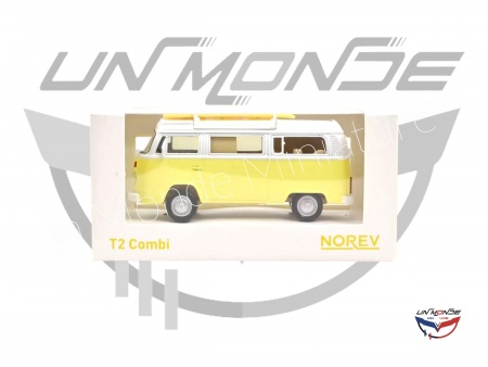 Volkswagen Combi T2b Camper Van 1973 Pastel Yellow Jet-Car