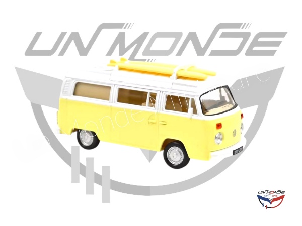 Volkswagen Combi T2b Camper Van 1973 Pastel Yellow Jet-Car