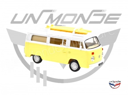 Volkswagen Combi T2b Camper Van 1973 Pastel Yellow Jet-Car