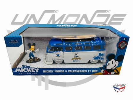 Volkswagen Combi W/Mickey Figure