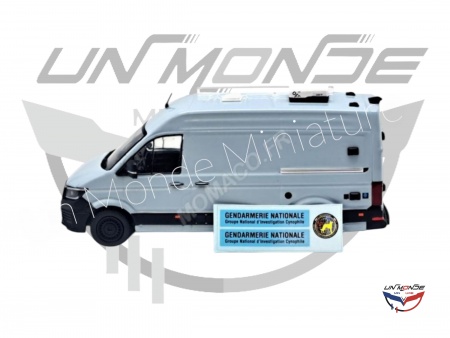 Volkswagen CRAFTER L2H2 Gendarmerie Nationale GROUPE NATIONAL D\'INVESTIGATION CYNOPHILE