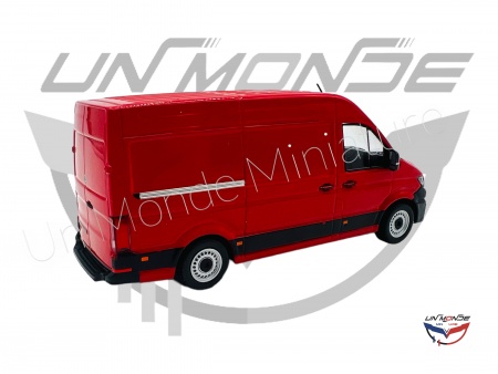 Volkswagen Crafter L2H2 Rouge avec planche de decalque POMPIER