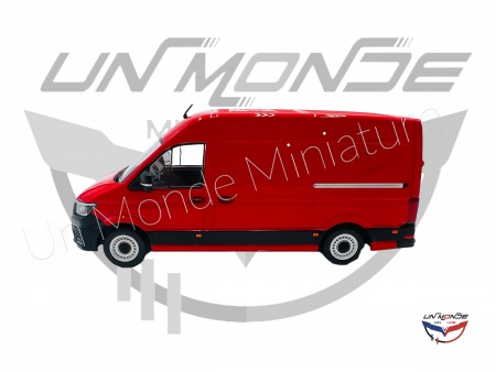 Volkswagen Crafter L2H2 Rouge avec planche de decalque POMPIER