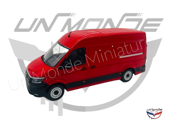 Volkswagen Crafter L2H2 Rouge avec planche de decalque POMPIER