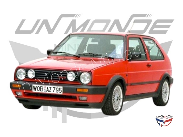 Volkswagen Golf 2 GTI G60 1989 Mars Red