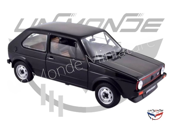 Volkswagen Golf GTI 1976 Noir