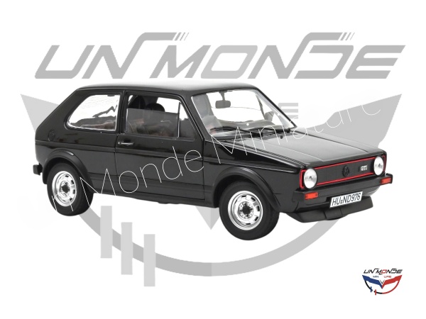 Volkswagen Golf GTI 1976 Noir