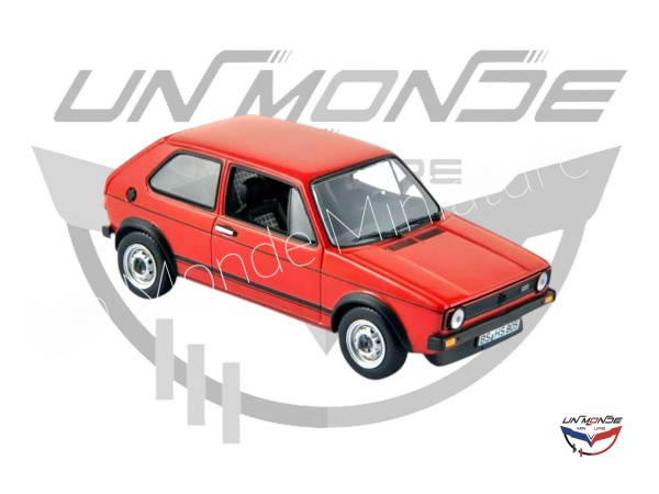 Volkswagen Golf GTI 1976 Rouge Mars