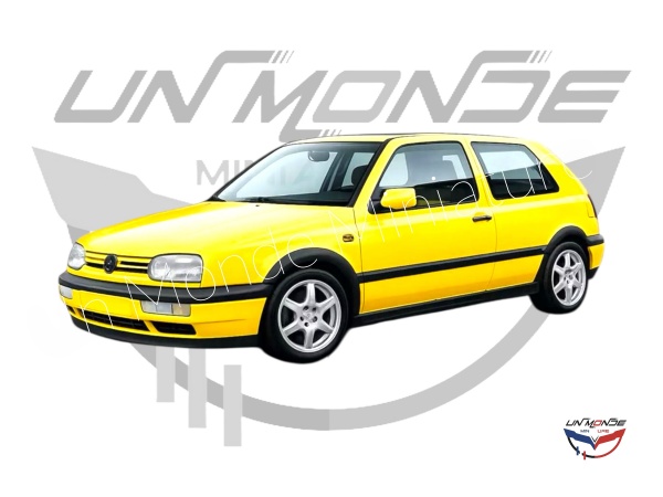 Volkswagen Golf GTI Color Concept 1994 Jaune