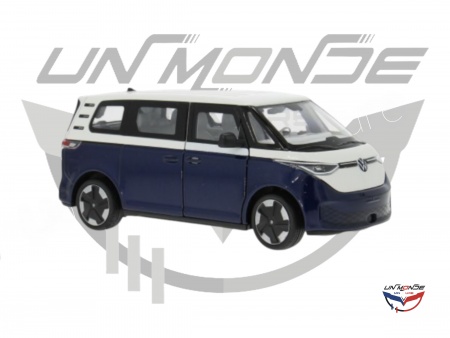 Volkswagen ID. Buzz Dark Blue and White