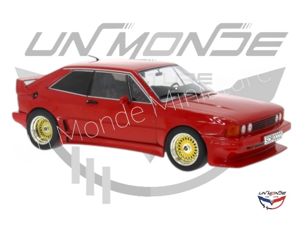 Volkswagen Scirocco Rieger GTO Rouge 1980