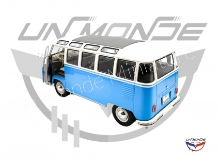 Volkswagen T1 1962 Samba Blue and White