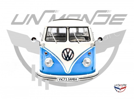 Volkswagen T1 1962 Samba Blue and White