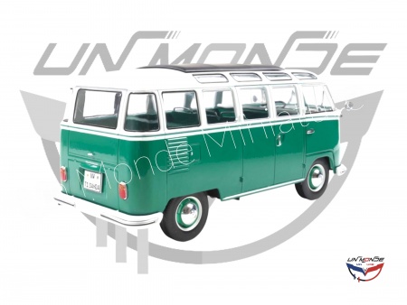 Volkswagen T1 1962 Samba Green and White
