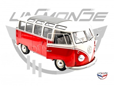 Volkswagen T1 1962 Samba Red and White
