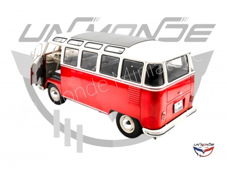 Volkswagen T1 1962 Samba Red and White