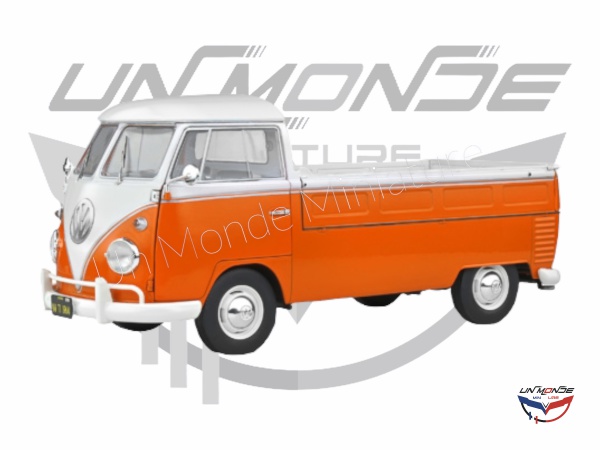 Volkswagen T1 Pick Up Orange White 1950