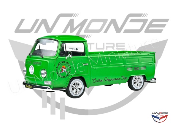 Volkswagen T2 Pick-Up Green Custom Green 1968