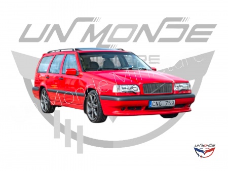 Volvo 850 R 1996 Red