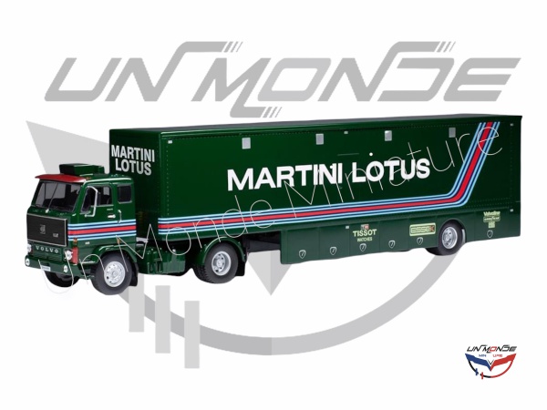 Volvo F88 Martini Lotus Racing Transporteur