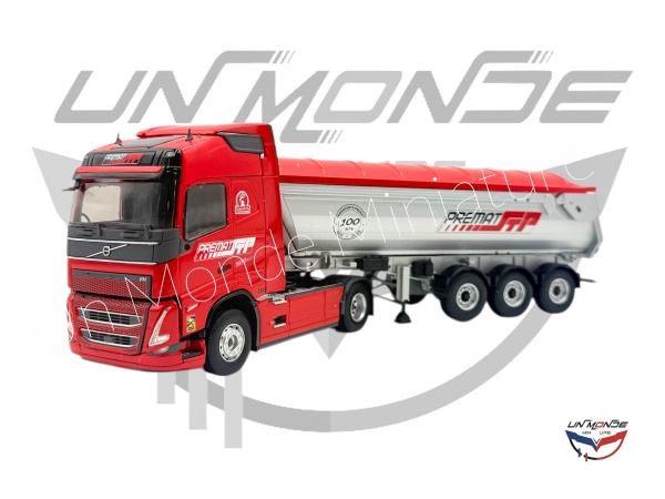 Volvo FH 2020 Benne Truehauf Bche TRANSPORTS PREMAT 100 ANS