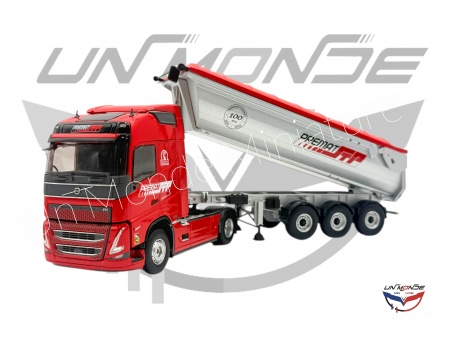 Volvo FH 2020 Benne Truehauf Bâchée TRANSPORTS PREMAT 100 ANS