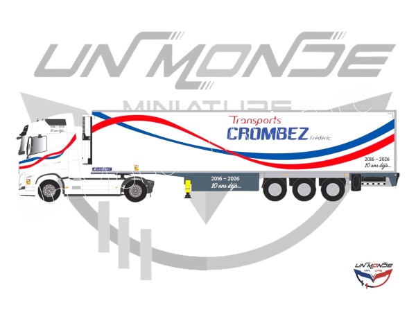 Volvo FH 2020 Remorque LAMBERET TRANSPORTS CROMBEZ