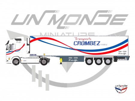 Volvo FH 2020 Remorque LAMBERET TRANSPORTS CROMBEZ