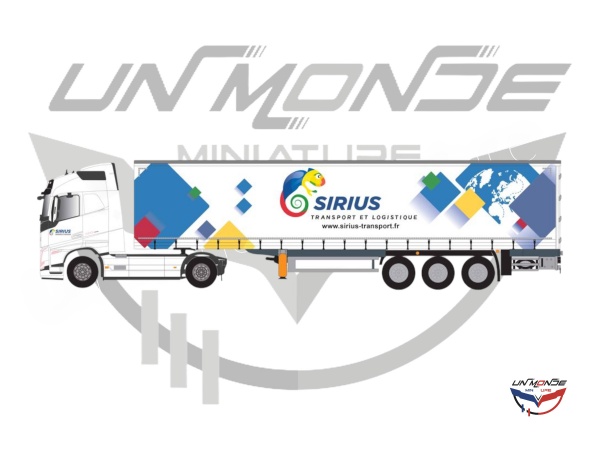 Volvo FH 2020 Remorque TAUTLINER SIRIUS TRANSPORTS ET LOGISTIQUE